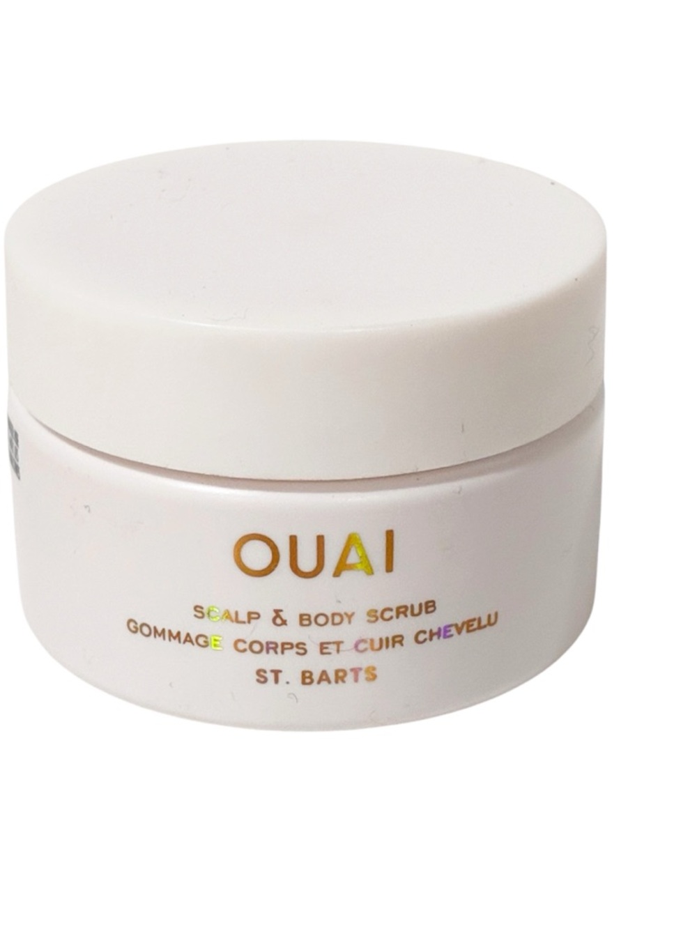 OUAI Scalp & Body Scrub, St. Barts Travel Size‎ Exfoliating Body Scrub Mini Size